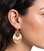 Southern Living Hammered Geometric Drop Earrings - Image 2