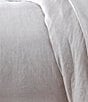 Color:Taupe - Image 2 - Heirloom Linen Duvet Cover
