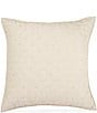 Color:Taupe - Image 1 - Heirloom Quilted Linen Euro Sham
