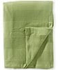 Southern Living Heirloom Textured Cotton Bed Blanket, Color:Green - Image 1