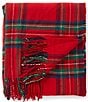 Southern Living Holiday Collection Emory Red Plaid Woven Throw Blanket - Image 1