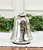 Southern Living Holiday Collection Glass Crackle Bell LED Light-Up Tabletop Decor - Image 2
