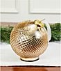 Southern Living Holiday Collection Textured Glass LED Ornament Decor - Image 3