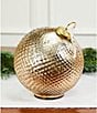 Southern Living Holiday Collection Textured Glass LED Ornament Decor - Image 4