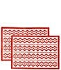Southern Living Ikat Reversible Placemats, Set of 2 - Image 3