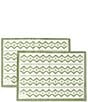 Southern Living Ikat Reversible Placemats, Set of 2 - Image 4