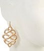 Southern Living Infinity Loop Drop Earrings, Color:Gold - Image 2