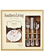 Southern Living Leigh 45-Piece Stainless Steel Flatware Set - Image 3
