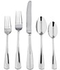 Southern Living Leigh 45-Piece Stainless Steel Flatware Set - Image 1