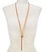 Southern Living Long Chain Knot Y-Necklace - Image 1