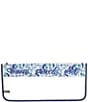 Southern Living Mahjong Clear Tile Pouch, Color:Navy - Image 1