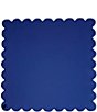 Southern Living Mahjong Floral Mat, Color:Navy - Image 2