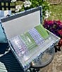 Southern Living Mahjong Floral Tile Box Set, Color:Navy - Image 5