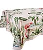 Southern Living Mahjong Pink Tropical Paradise Tablecloth - Image 1