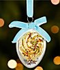 Southern Living Meet Me Under The Mistletoe Collection 60th Anniversary Deviled Egg Glass Ornament - Image 1