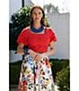 Southern Living Rainbow Multi-Thread Wrapped Resort Hoop Earrings - Image 5