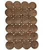 Southern Living Natural Braided Circle Patterned Accent Rug - Image 1