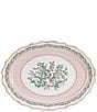 Southern Living Norah Collection Scallop Oval Platter, Color:Multi - Image 1