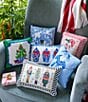 Southern Living Nutcracker Festive Metallic Trio Needlepoint Pillow - Image 3