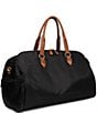 Southern Living Nylon Garment Duffle Bag, Color:Black/Tan - Image 2
