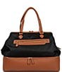 Southern Living Nylon Weekender Bag, Color:Black/Tan - Image 1