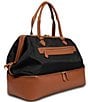 Southern Living Nylon Weekender Bag, Color:Black/Tan - Image 4