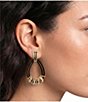 Southern Living Open Circle Discs Cord Drop Earrings - Image 2