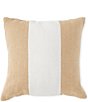 Color:Natural - Image 1 - Outdoor Living Collection Cabana Stripe Indoor/Outdoor Throw Pillow