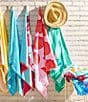 Southern Living Summer Shop Collection Jacquard Striped Beach Towel, Color:Pink - Image 3