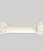 Color:Ivory - Image 1 - Paris Washed Cotton Percale Bolster Pillow