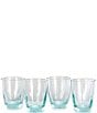 Southern Living Reede Tumblers, Set of 4, Color:Turquoise - Image 1