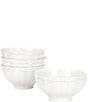 Color:White - Image 1 - Richmond Collection Cereal Bowls, Set of 4