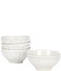 Color:White - Image 1 - Richmond Collection Fruit Bowls, Set of 4