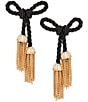 Southern Living Rope Bow Drop Earrings - Image 1