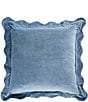 Southern Living Scalloped Edge Decorative Square Pillow - Image 2