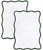 Southern Living Scalloped Placemats, Set of 2 - Image 1