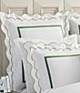 Southern Living Scalloped Trim Euro Sham - Image 1