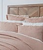 Color:Rust/White - Image 1 - Simplicity Collection Benton Reversible Coverlet
