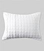 Color:White - Image 2 - Simplicity Collection Blythe Waffle Sham