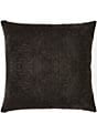 Color:Black - Image 1 - Simplicity Collection Corduroy Oversized Square Pillow