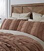 Color:Salmon - Image 1 - Simplicity Collection Cyan Coverlet