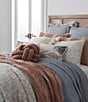Color:Salmon - Image 3 - Simplicity Collection Cyan Coverlet