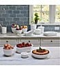 Color:White - Image 2 - Simplicity Collection Glazed Oval Baker
