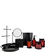 Color:Black - Image 3 - Simplicity Collection Hudson Apothecary Wastebasket