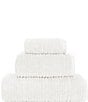 Color:White - Image 1 - Simplicity Collection Kaden Textured Bath Towels