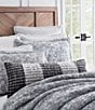 Southern Living Simplicity Collection Kenzie Woven Textural Jacquard Comforter - Image 1