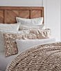 Southern Living Simplicity Collection Ryker Geometric Pattern Coverlet Mini Set, Color:Rust - Image 1