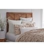 Southern Living Simplicity Collection Ryker Geometric Pattern Coverlet Mini Set, Color:Rust - Image 2