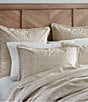 Color:Taupe - Image 1 - Simplicity Collection Tanner Duvet Cover