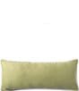 Color:Green - Image 1 - Simplicity Duo Cotton & Linen Fringed Reversible Pillow